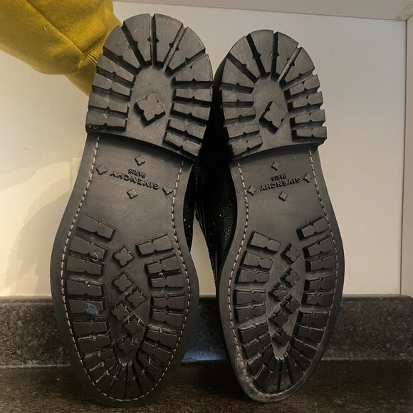 Givenchy Lace-Up Leather Wingtip Boots - Size 45EU/11US - Picture 7 of 9